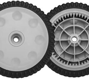 Front Drive Wheels Fit for Troy Bilt Lawn Mower – 734-04018C Wheels Fit for MTD Snapper Troy Bilt Tuff-Cut 210 TB210 TB230 TB240 Self Propelled Mower, Replace 734-04018A 734-04018B, 2 Pack - Image 1